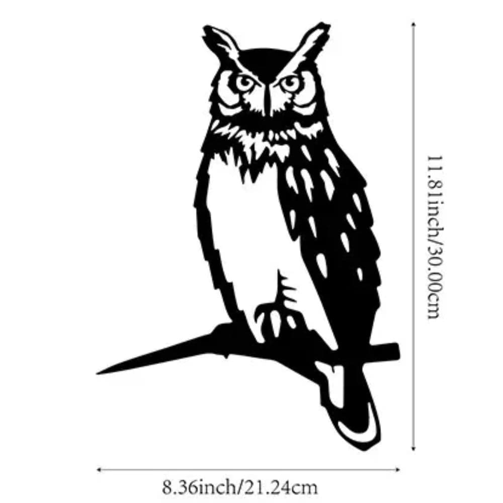 Hibou décoration extérieur