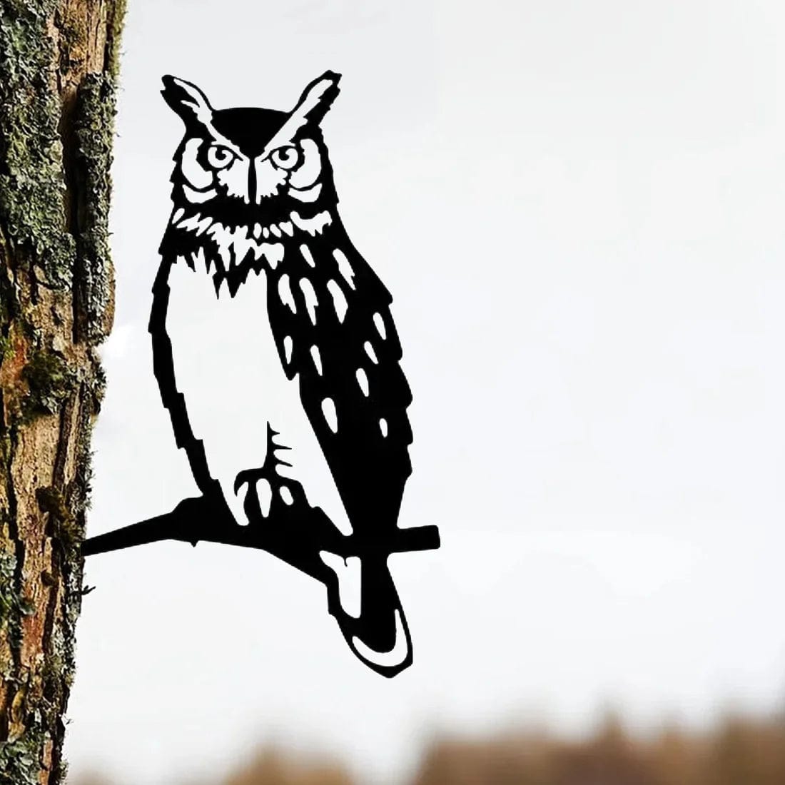 Hibou décoration extérieur