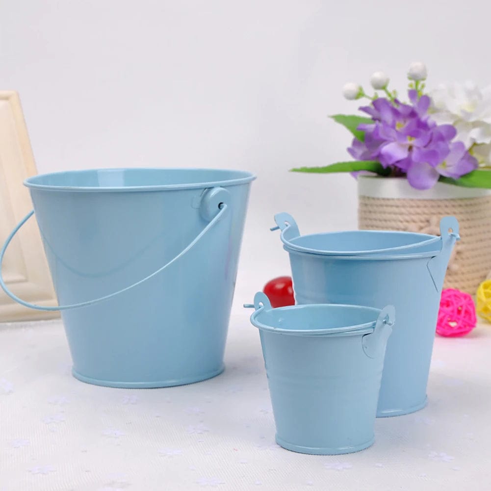 Petit pot de fleur décoratif | Nouveauté 2025 Bleu clair / S 2PCS