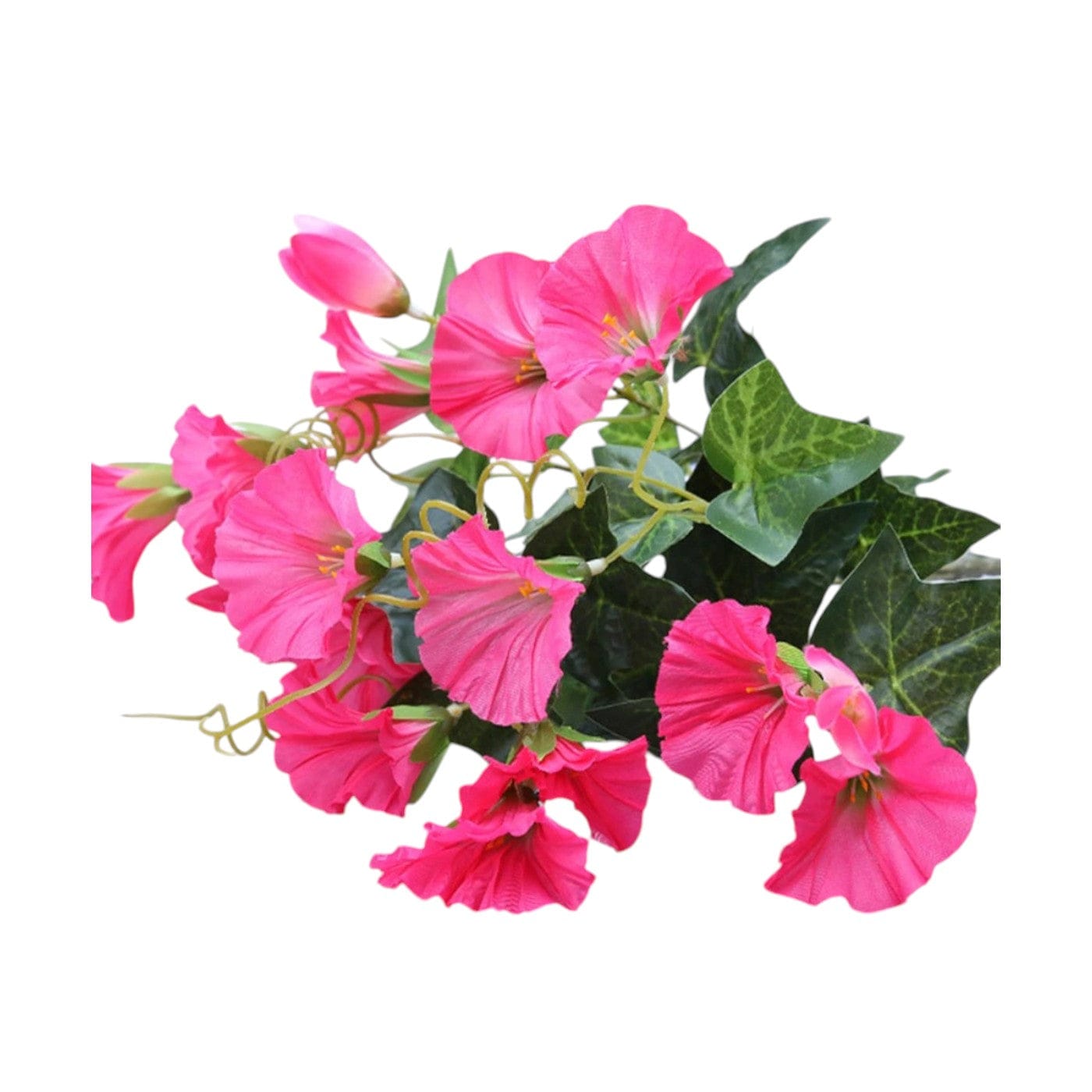 Plante artificielle fleurie | Imitation Pétunia Rose