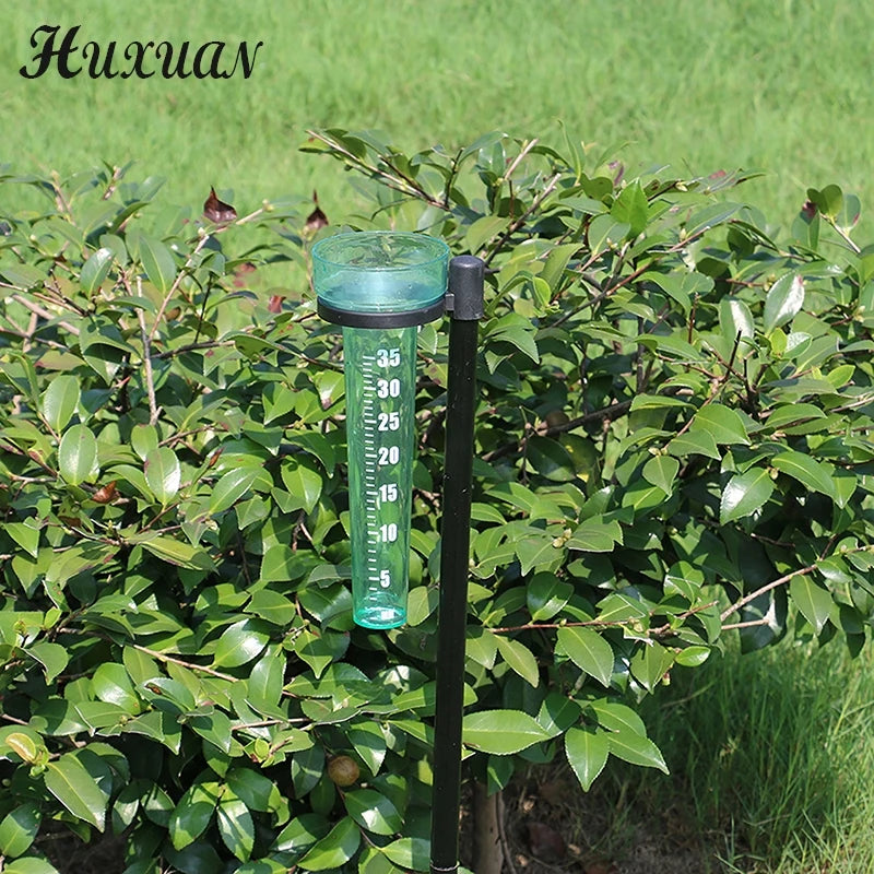 Portable Polystyrene Rain Gauge Measurement Tool For Garden Water Ground Outdoor Rain Meter Collect Rainwater