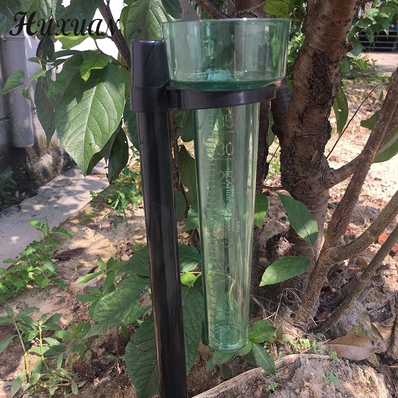 Portable Polystyrene Rain Gauge Measurement Tool For Garden Water Ground Outdoor Rain Meter Collect Rainwater