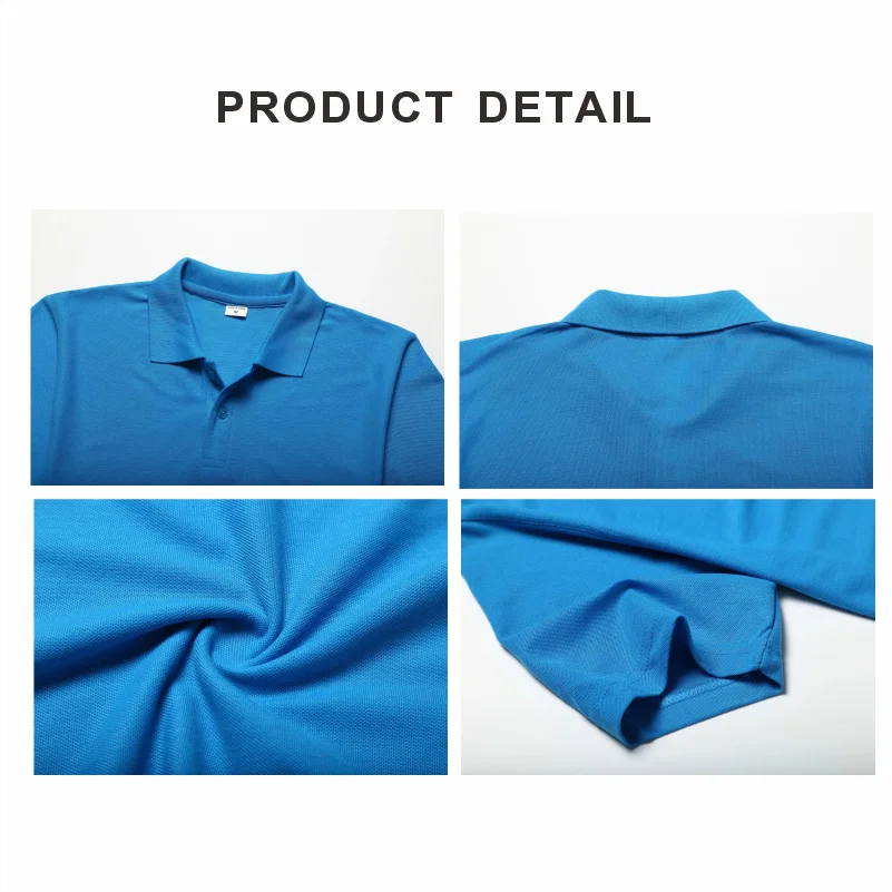 Summer Casual Polo Shirt Cheap Breathable Customized Polo Personal Company Group Custom Logo Print Embroidery Work Polo shirts