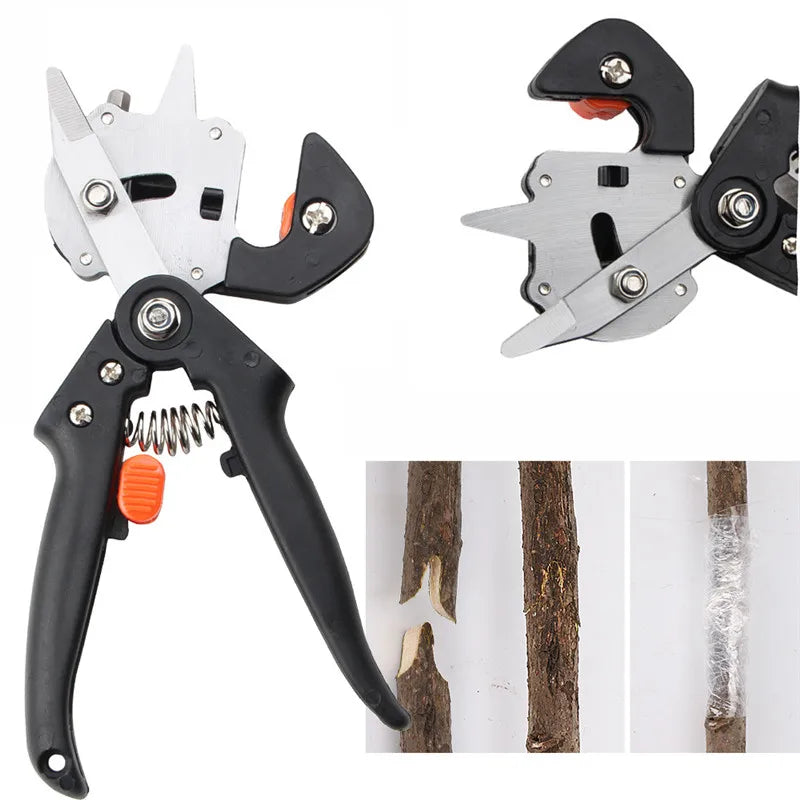 Grafting Pruner Garden Grafting Tool Professional Branch Cutter Secateur Pruning Plant Shears Boxes Fruit Tree Grafting Scissor