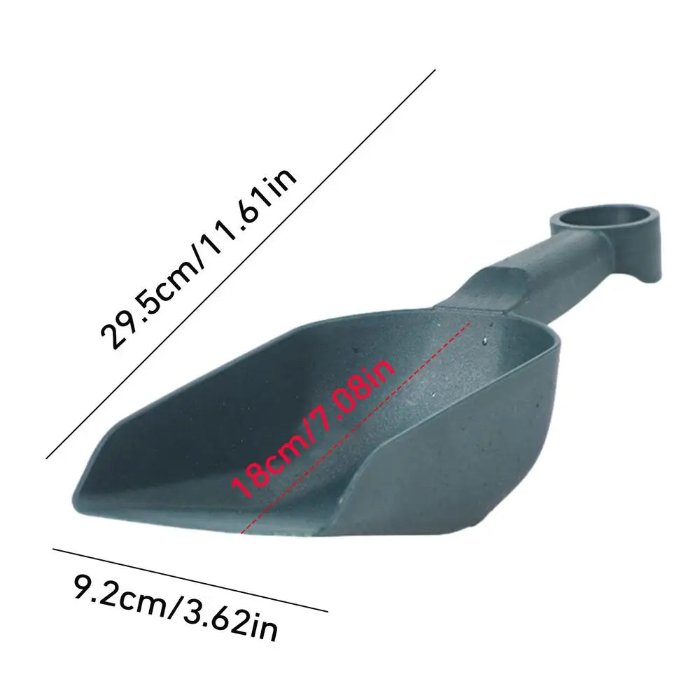 Potting Soil Scoop Portable Cat Litter Shovel Thickened Soil Transplant Scoop Garden Trowel Potting Soil Scoop gareden Tool