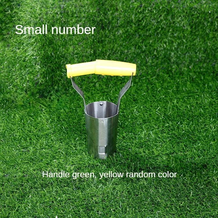 Thickened stainless steel seedling tableware digging hole sowing seedling tool planting Vegetable Garden shovel seed to plant