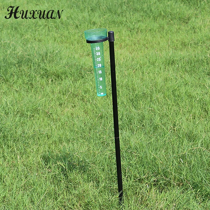 Portable Polystyrene Rain Gauge Measurement Tool For Garden Water Ground Outdoor Rain Meter Collect Rainwater