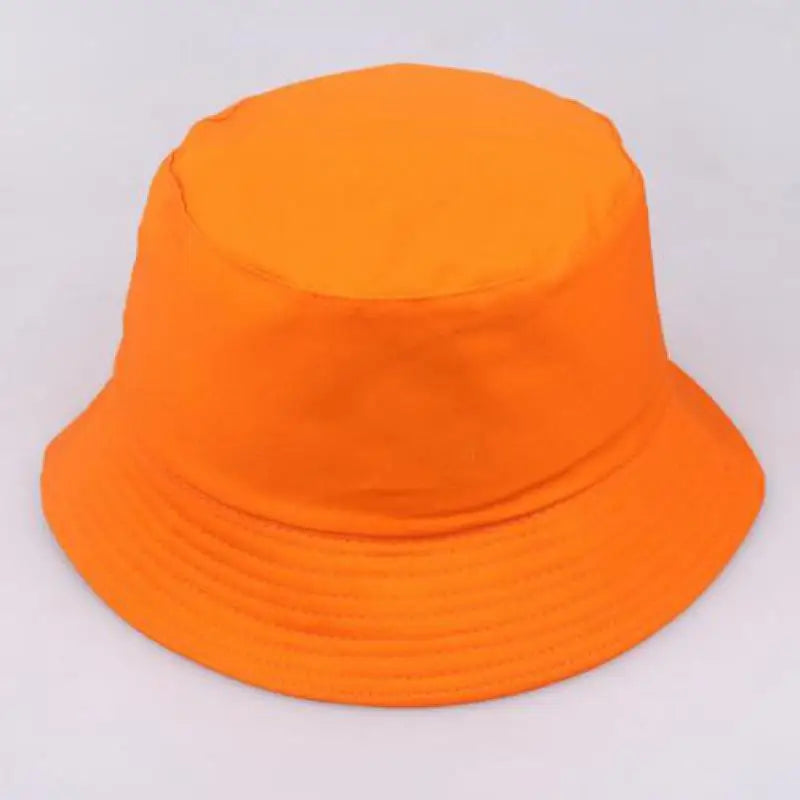 Wholesale Solid Bucket Hat For Women Cotton Men Outdoor Sun Protection Hip Hop Caps Fisherman Hat Gorros Bob Custom Logo Printed