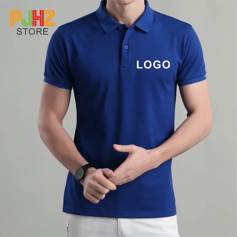 Summer Casual Polo Shirt Cheap Breathable Customized Polo Personal Company Group Custom Logo Print Embroidery Work Polo shirts