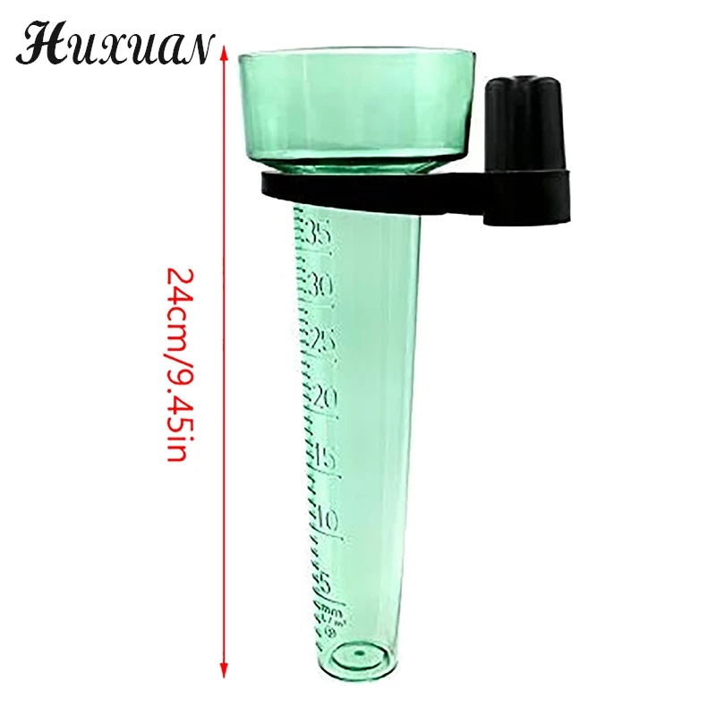 Portable Polystyrene Rain Gauge Measurement Tool For Garden Water Ground Outdoor Rain Meter Collect Rainwater