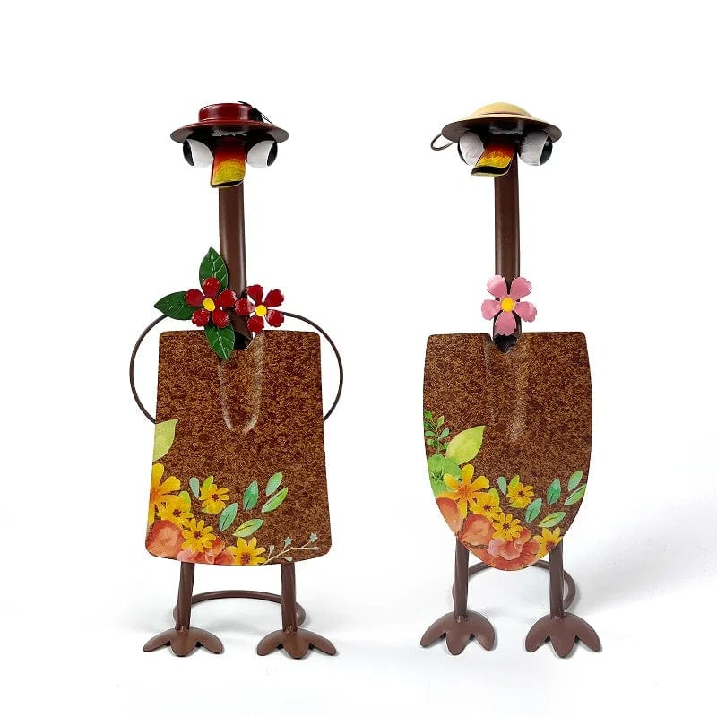 Animaux décoration de jardin ( lot de 2 )
