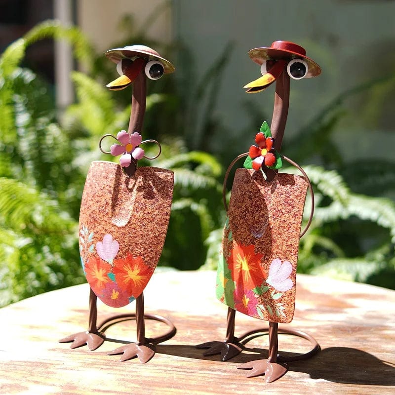 Animaux décoration de jardin ( lot de 2 )