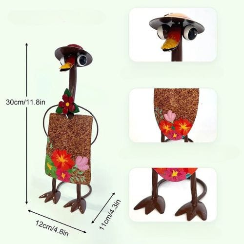 Animaux décoration de jardin ( lot de 2 )