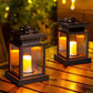 Lampe solaire balcon | Lanterne vintage