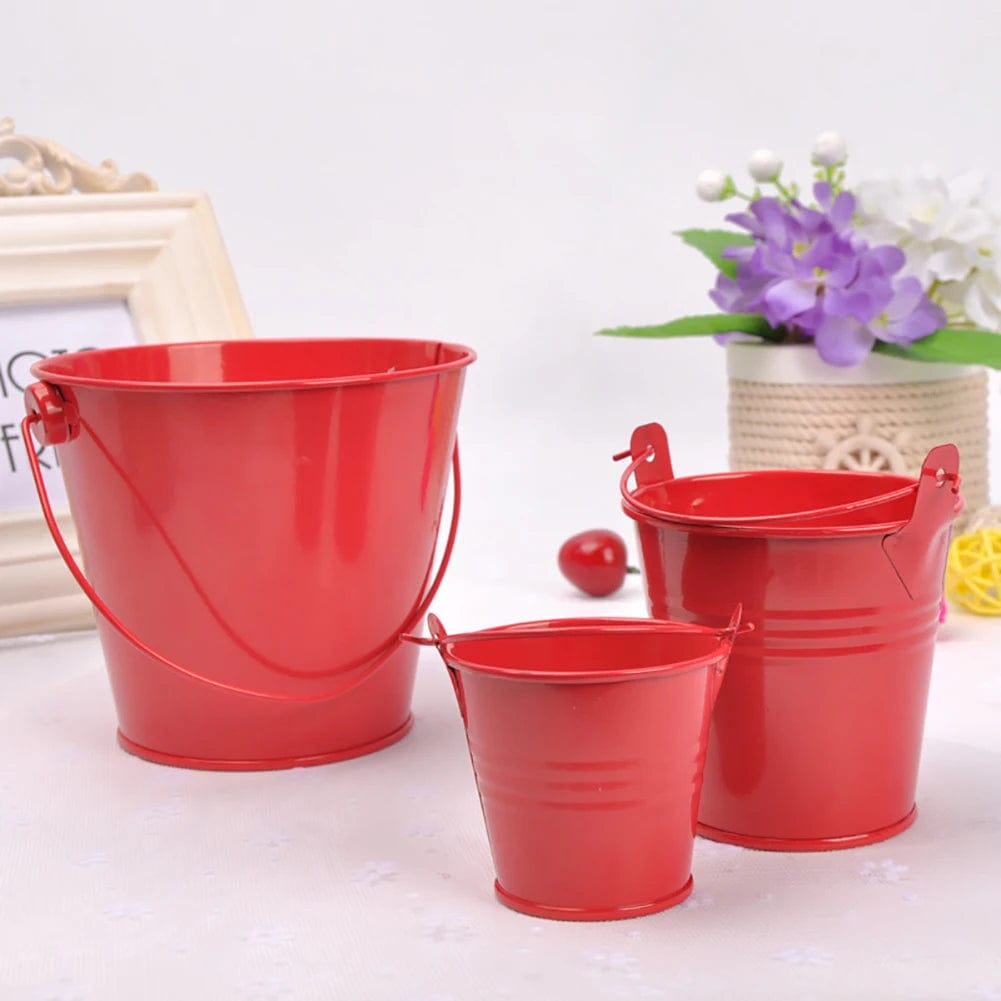 Petit pot de fleur décoratif | Nouveauté 2025 Rouge / S 2PCS