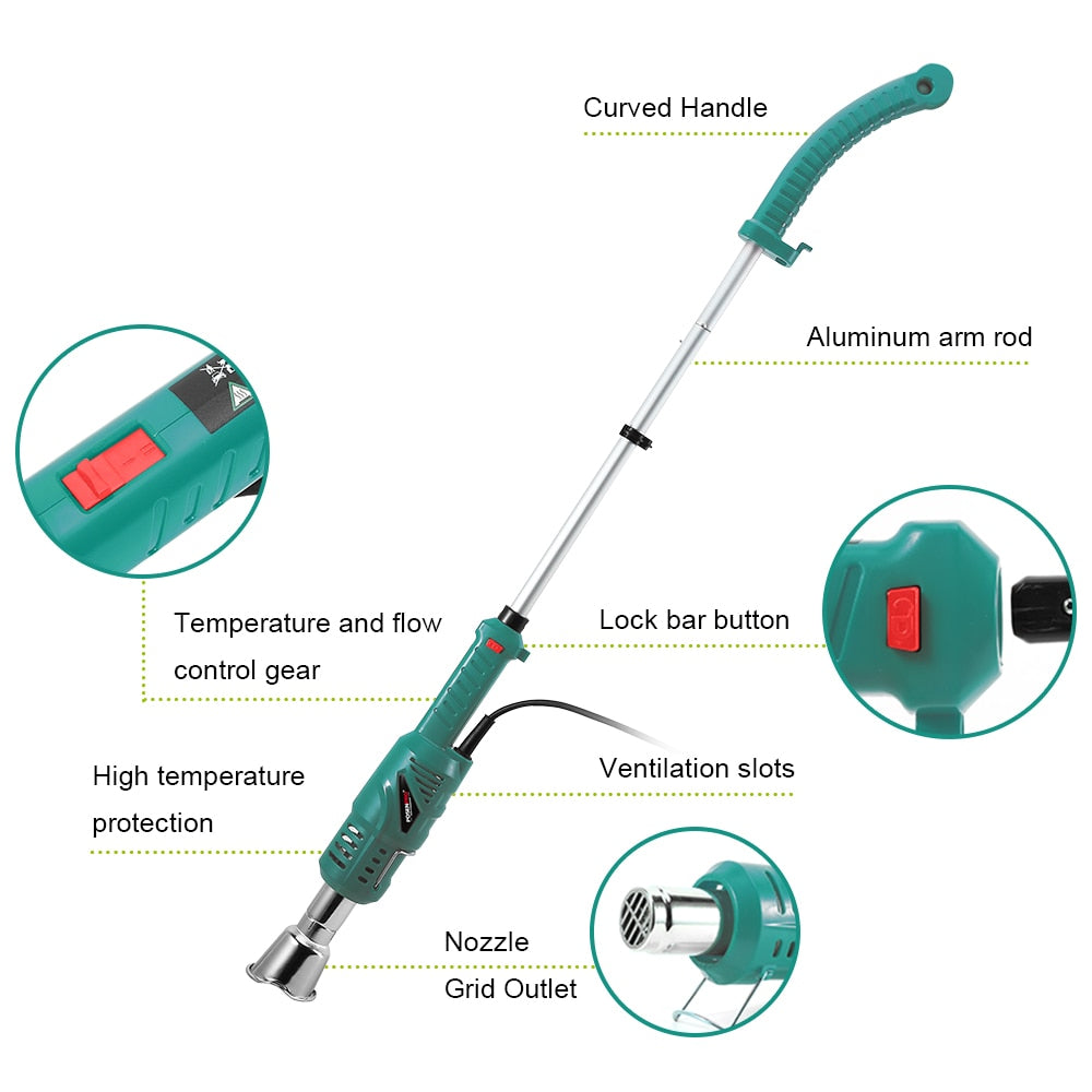 Désherbeur thermique électrique 2000W