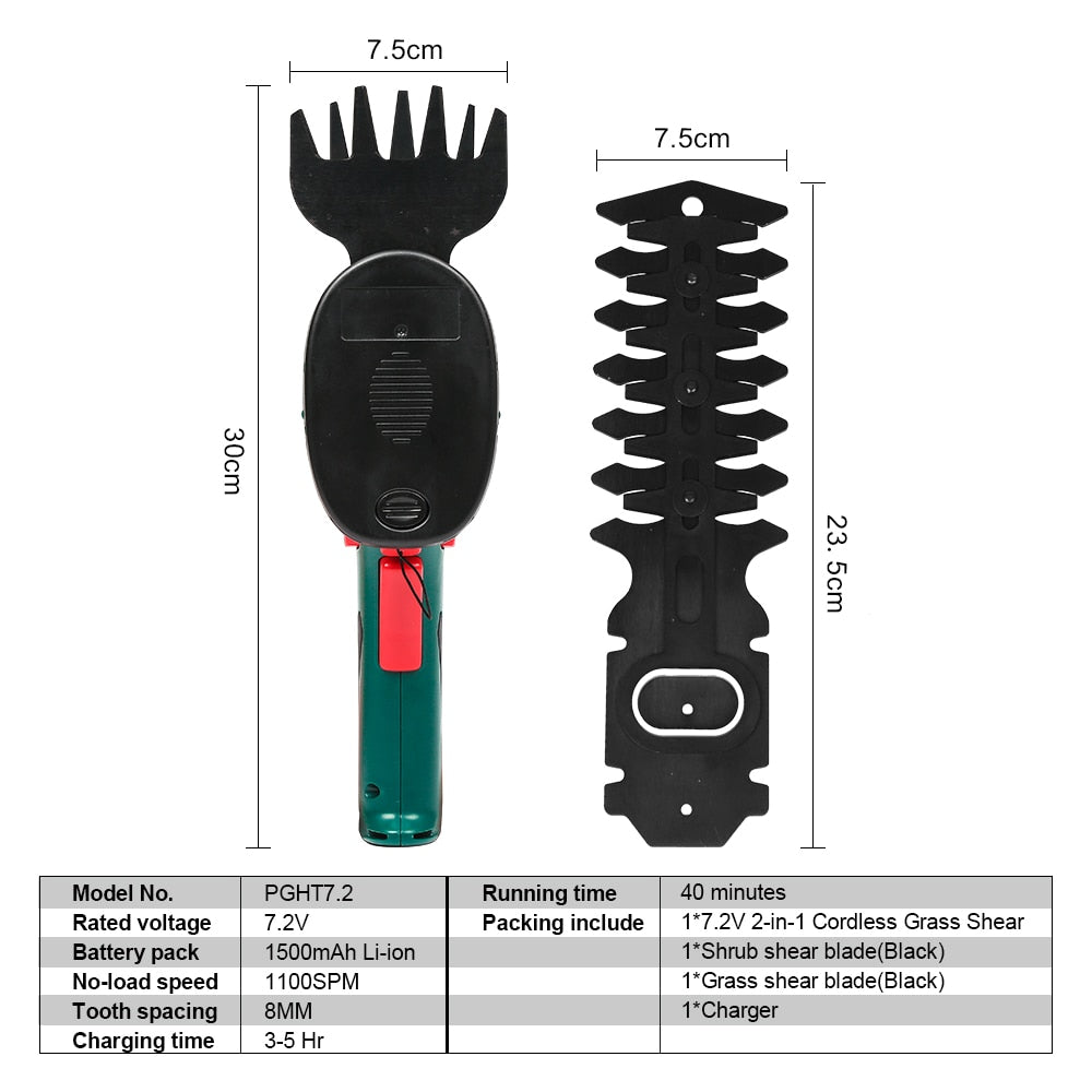 Taille-haie électrique sans fil