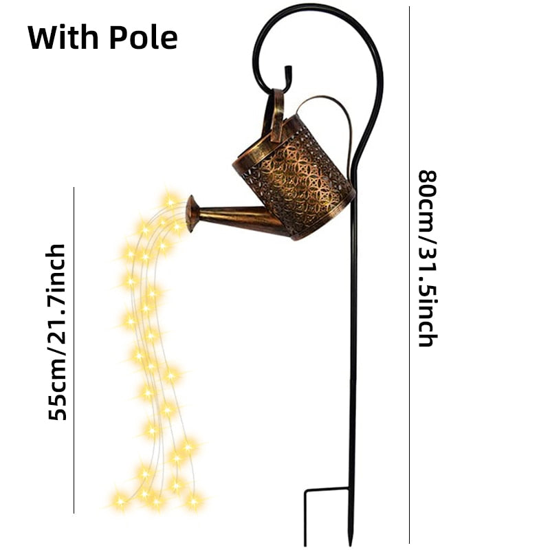 Lampe arrosoir solaire imperméable