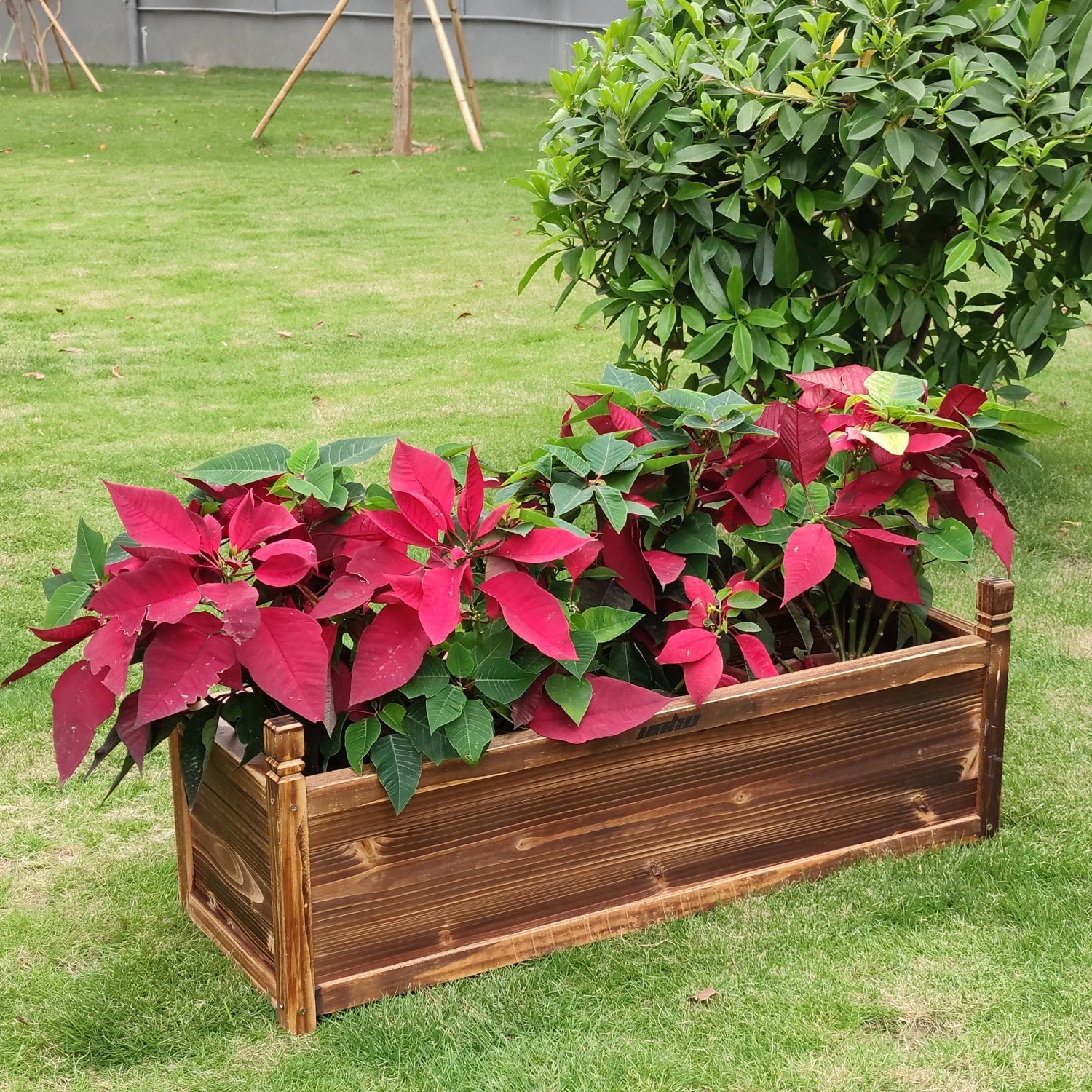 Jardinière Bois de Style Pastoral avec Pieds