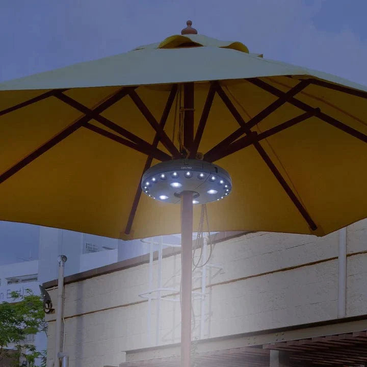 Lumière pour Parasol Éco-Énergétique Innovante