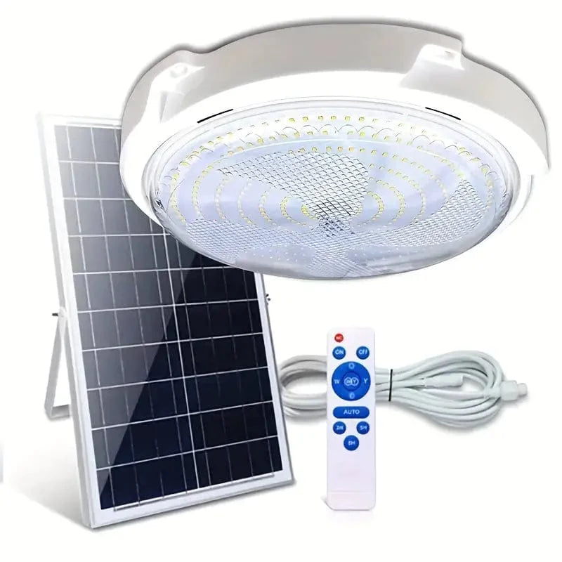 Luminaire LED Solaire Intérieur pour Balcon