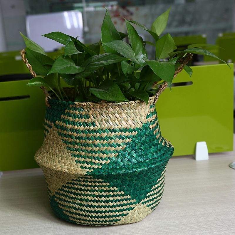 panier maison du monde osier pour plante