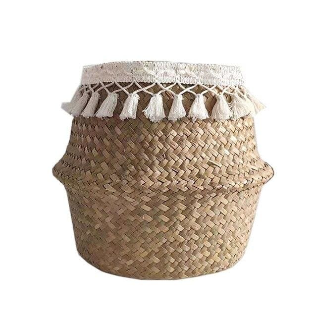 Cache-Pot Osier XXL Beige